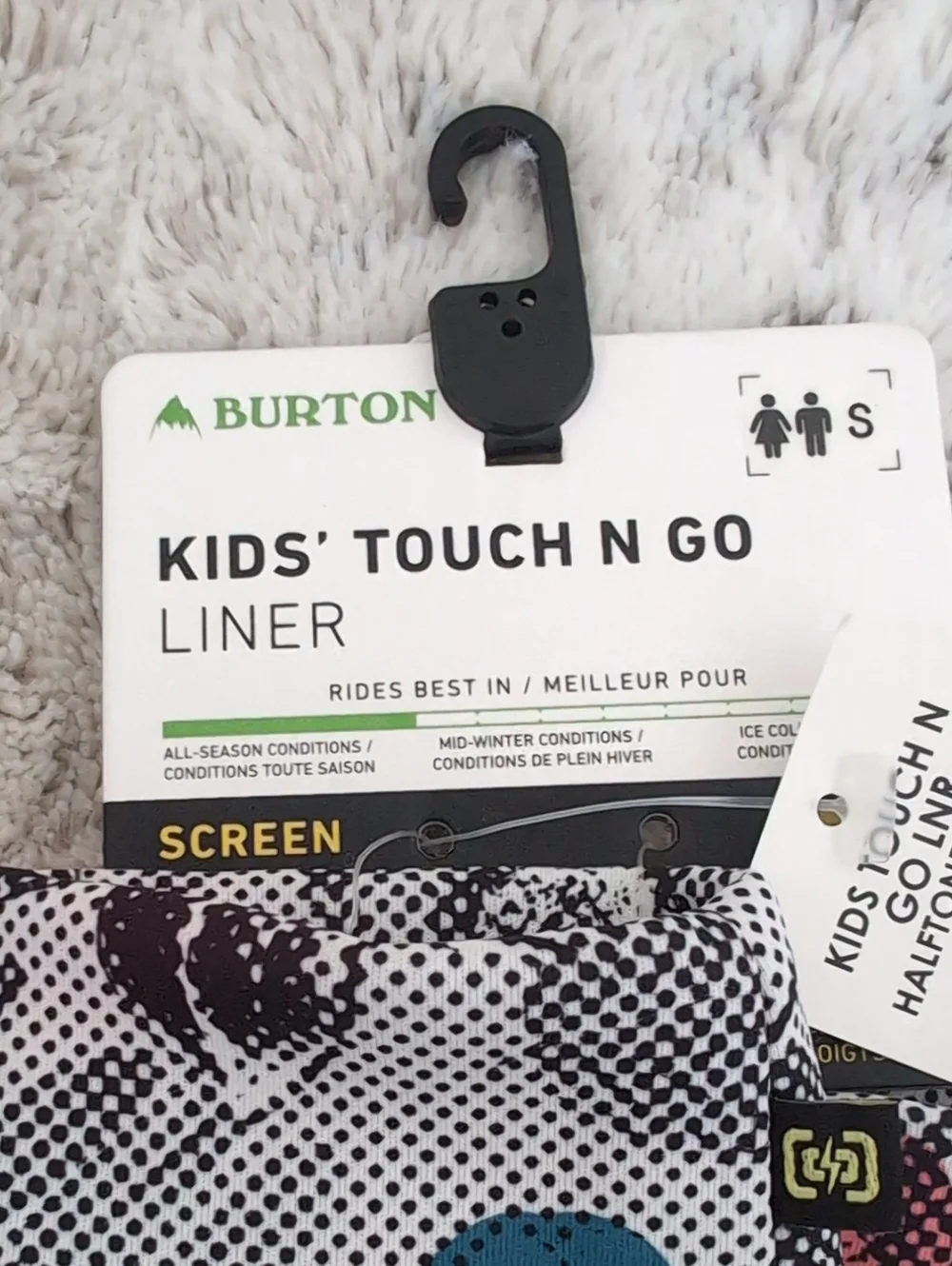 Burton Kids' Touch N Go Glove Liner